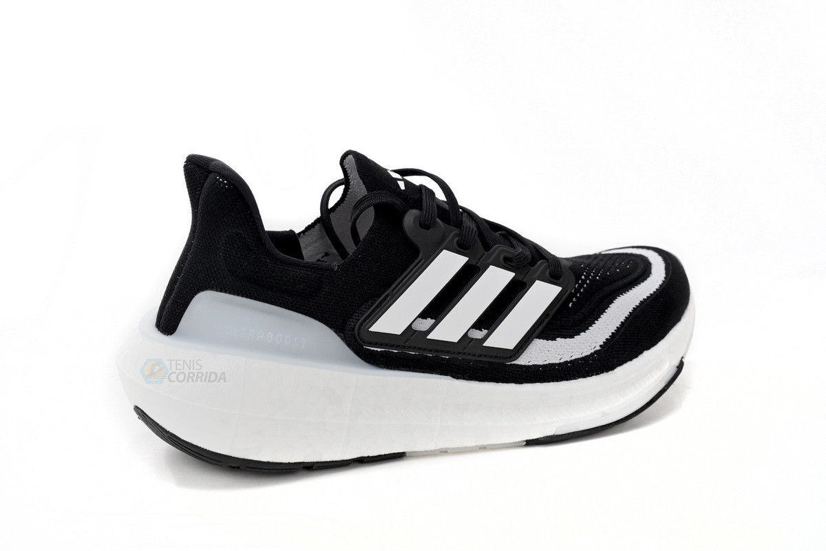 T nis Adidas UltraBoost 23 LIGHT Feminino Preto Branco T nis