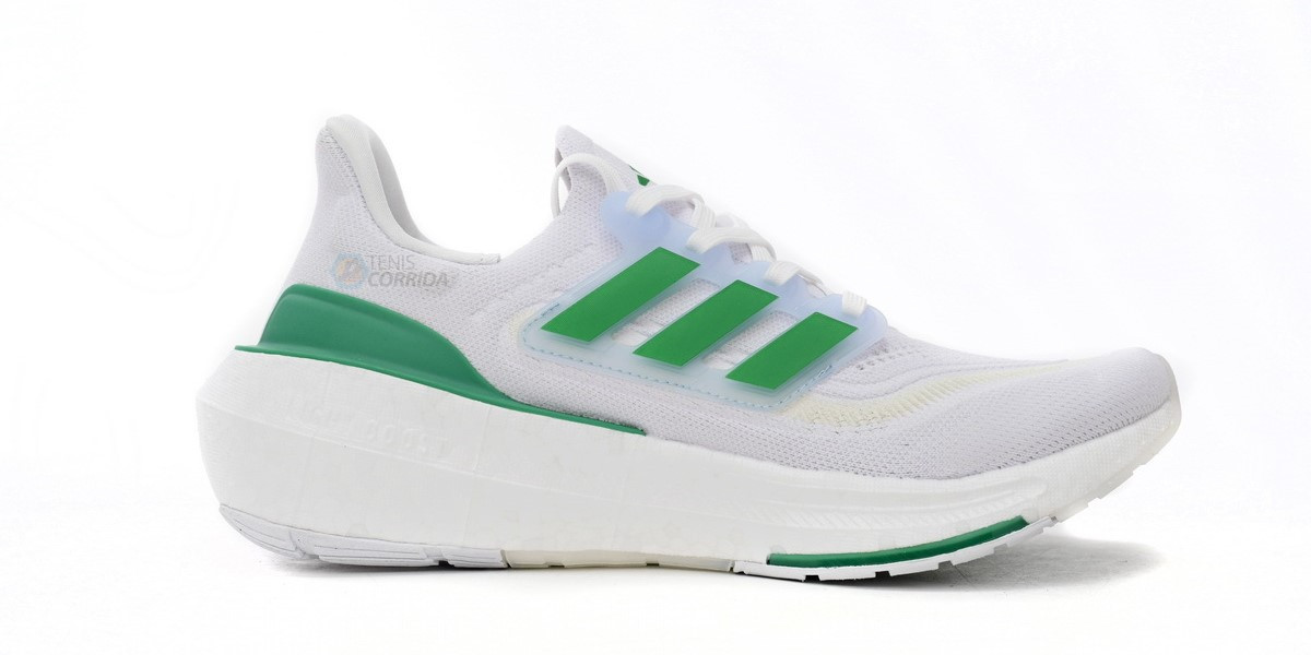 Tênis Adidas UltraBoost 23 LIGHT - Masculino - Branco e Verde