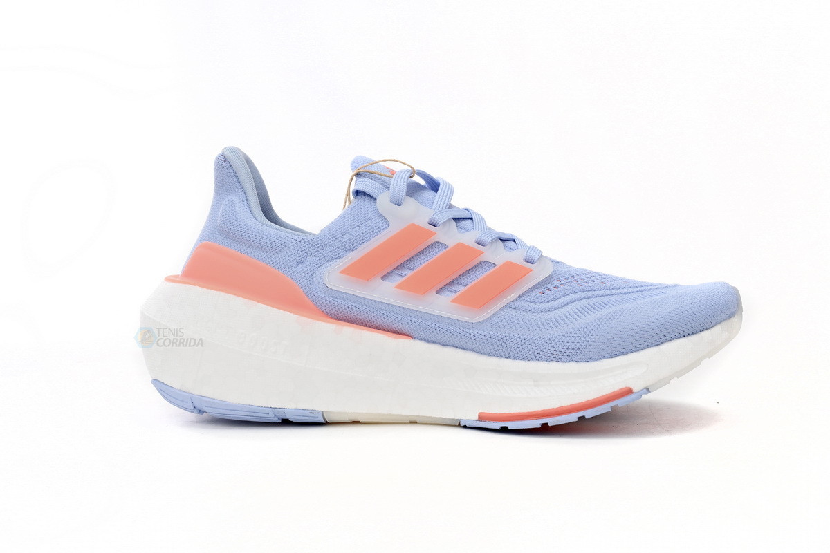 Tênis Adidas UltraBoost 23 LIGHT - Feminino - Azul e Laranja