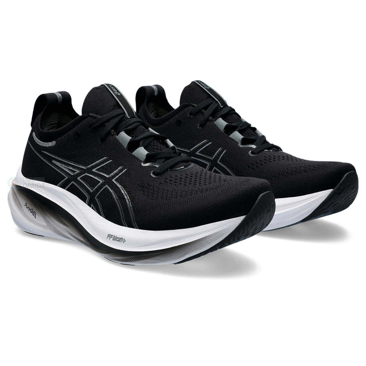 Tênis Asics Gel Nimbus 26 - Preto Grafite - Feminino