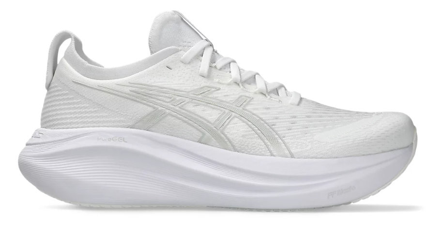 Tênis ASICS GEL Nimbus 27 - Masculino - Branco All White 