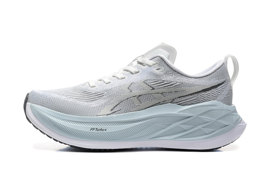 Tênis Asics Superblast 2 - Feminino - Cinza e Azul Claro  