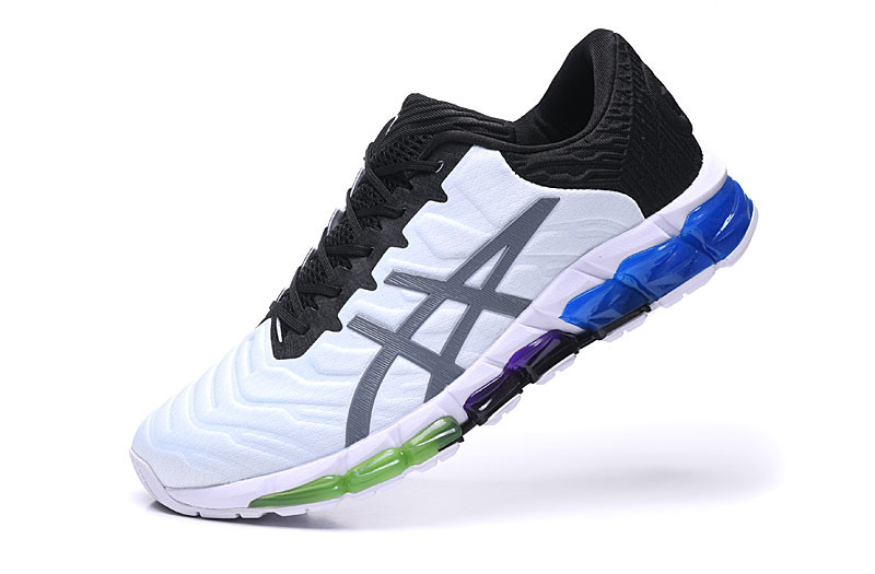 Tênis Asics Gel Quantum 360 5 - Branco Cinza e Azul - Masculino - TAM 40 