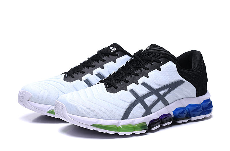 Tênis Asics Gel Quantum 360 5 - Branco Cinza e Azul - Masculino - TAM 40